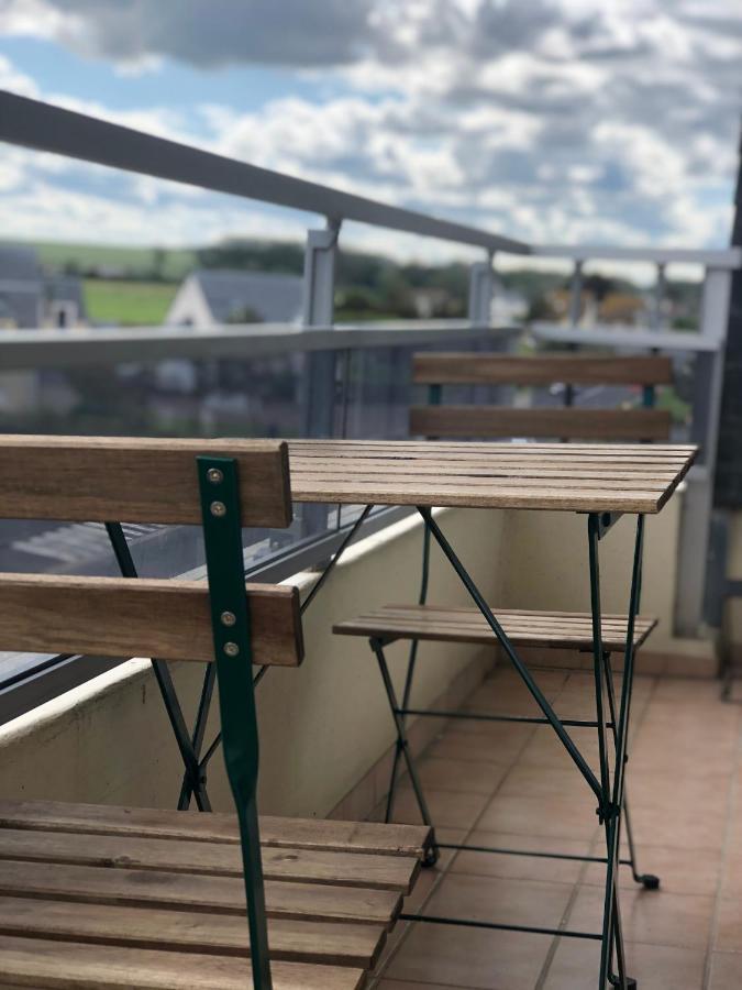 Bleu Sale - F2 Courseulles Avec Balcon Lejlighed Eksteriør billede