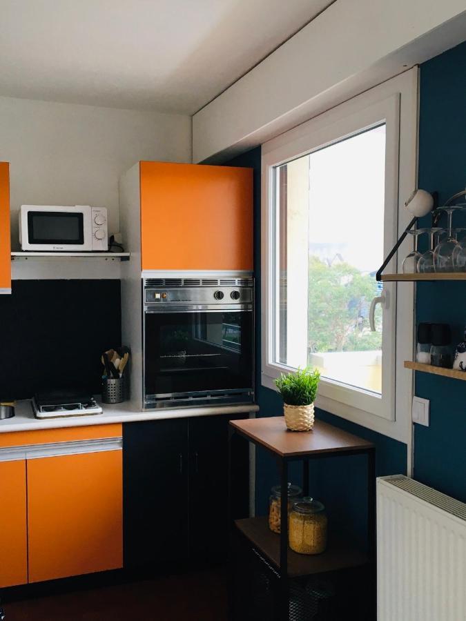 Bleu Sale - F2 Courseulles Avec Balcon Lejlighed Eksteriør billede